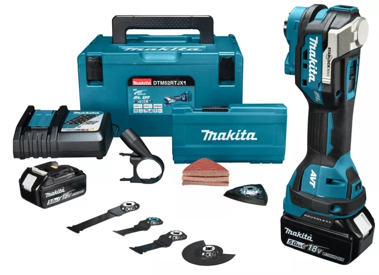 Аккумуляторный мультитул Makita DTM52RTJX1 (2* 5Ач,  ЗУ) купить в Ноябрьске