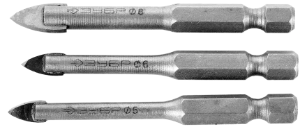 Наборы сверл по стеклу и кафелю серия МАСТЕР купить в Ноябрьске