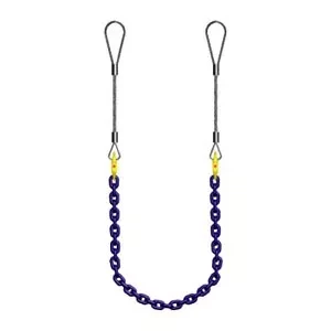 Строп комбинированный 0.9 т L=5 м L цепи=1.2 м заплет купить в Ноябрьске