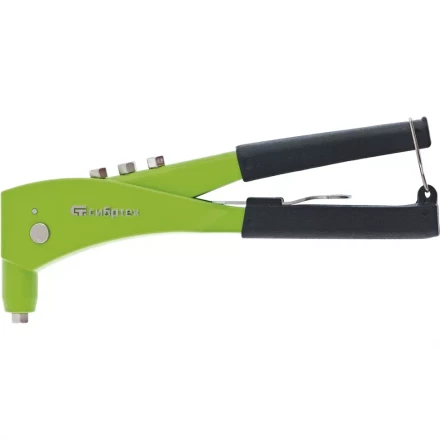 Заклепочник 250 мм литой корпус заклепки 2,4-3,2-4,0-4,8 мм СИБРТЕХ 40545 купить в Ноябрьске