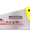 Ножовка многоцелевая (пила) STAYER TOOLBOX 350 мм, 11 TPI, мелкий прямой закаленный зуб, точный рез 2-15091-45 купить в Ноябрьске