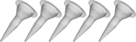 ЗУБР 5 шт, запасные сопла для закрытых пистолетов для герметика, Профессионал (06633-S) купить в Ноябрьске