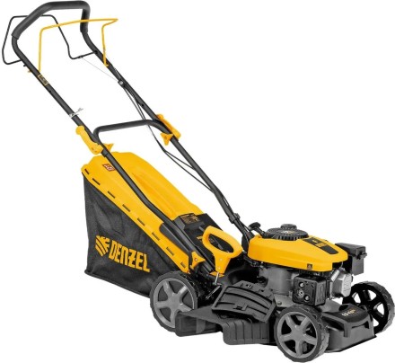 Газонокосилка бензиновая GLD-410SP-K, 150 см3, 41 см, привод, 40 л Denzel купить в Ноябрьске