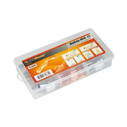 Набор комплектующих MIG 15 48 предметов FoxWeld купить в Ноябрьске