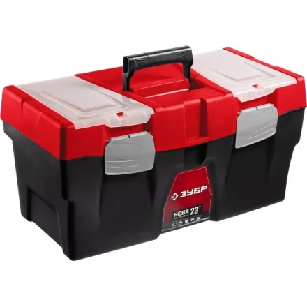 Ящик для инструмента &quot;НЕВА-23&quot; пластиковый, ЗУБР 38323-23 купить в Ноябрьске