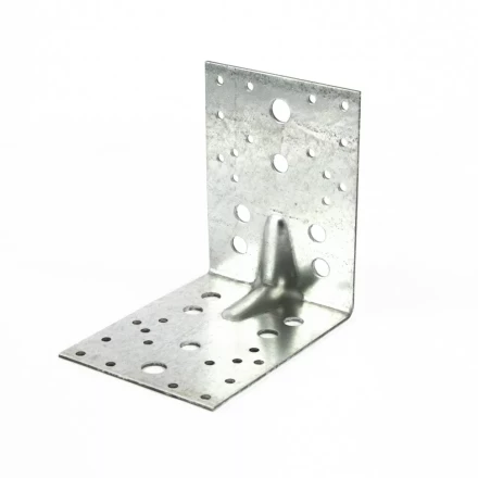 Крепежный уголок усиленный 2,5мм KUU 130x130x100 мм Россия Сибртех 464137 купить в Ноябрьске