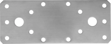 ЗУБР НКП-2.0, 140 x 55 x 2 мм, нержавеющая крепежная пластина, Профессионал (310636-140) купить в Ноябрьске