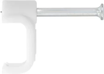 Скобы электроустановочные 5 мм прямоугольный профиль 50 штук СИБРТЕХ 47533 купить в Ноябрьске