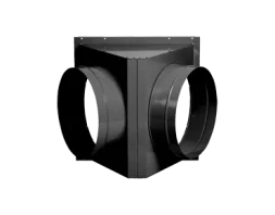 Адаптер на два выхода для крепления рукава 450 мм для теплогенераторов BALLU-Biemmedue JUMBO 115