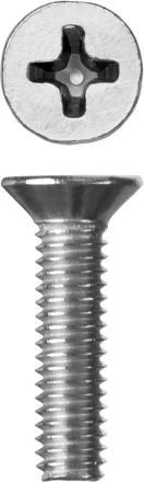 Винт ЗУБР &quot;МАСТЕР&quot; DIN 965, класс прочности 4.8, оцинкованный, M4x16мм, 5кг 303110-04-016 купить в Ноябрьске