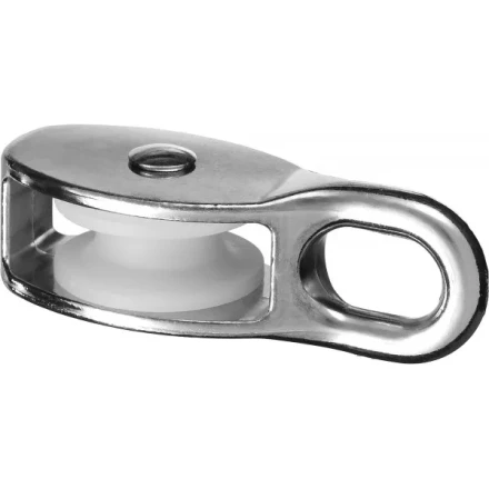 Блок ЗУБР &quot;МАСТЕР&quot; одинарный, оцинкованный, нейлоновый шкив, 9x40мм, 4 шт 4-304585-40 купить в Ноябрьске