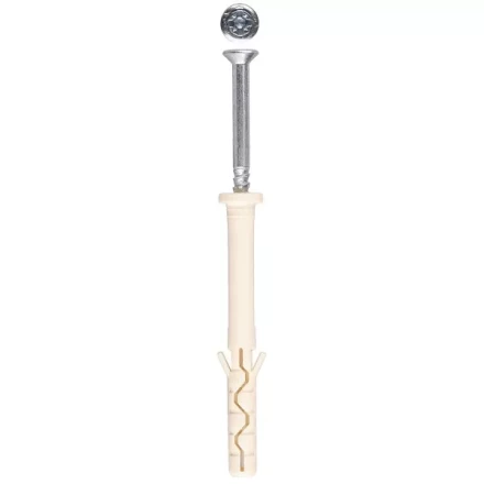 Дюбель-гвоздь ЗУБР нейлоновый, цилиндрический бортик, 6 x 60 мм, 100 шт 4-301395-06-060 купить в Ноябрьске