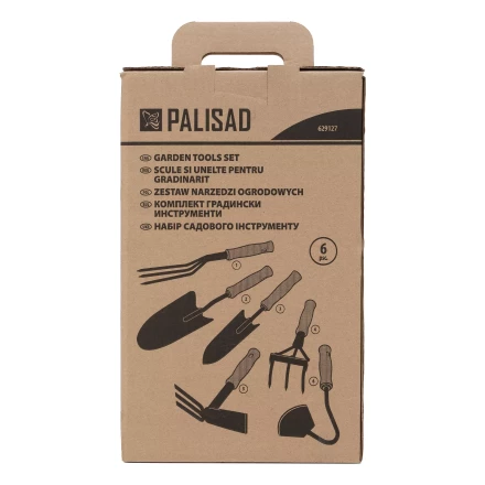 Набор садового инструмента Palisad 629127, пластиковые рукоятки, 6 предметов купить в Ноябрьске