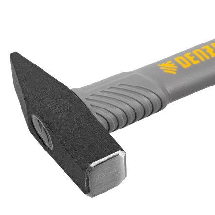 Молоток слесарный, 300 г Denzel, кованый, фибергласовая рукоятка c TPR покрытием 10483 купить в Ноябрьске