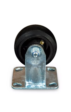 Колесо большегрузное неповоротное FCd 46 100 мм обрезиненное (N) 1024163 купить в Ноябрьске