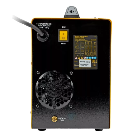 Аппарат инвертор. полуавтомат. cварки Denzel IMIG-205SDR, 200 А, ПВ 60%, катушка 5 кг купить в Ноябрьске