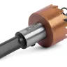 HSS-TiN коронка MESSER  25мм с центр. сверлом и толкающей пружиной для  лист. материала  до 2 мм ц/х купить в Ноябрьске