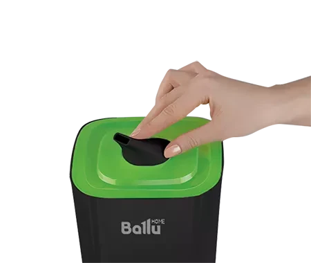 Увлажнитель ультразвуковой BALLU UHB-205 черный/зеленый купить в Ноябрьске