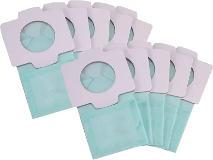 Бумажный пылесбор.мешок антибактериальный для DCL182/CL107FD/CL105D/CL104D/CL072D (10шт.), Makita 198744-5 купить в Ноябрьске