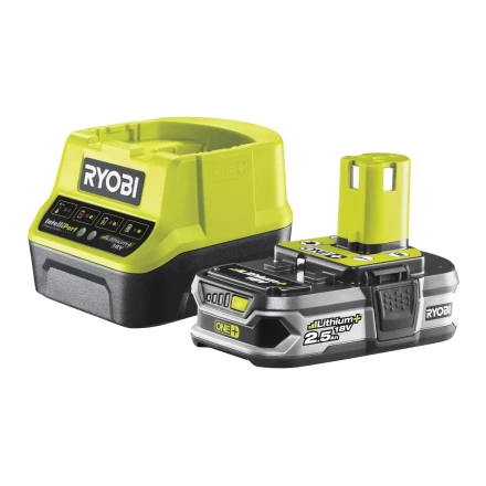 Ryobi ONE Li-Ion аккумулятор 2.5Aч  зарядное устройство RC18120, RC18120-125 купить в Ноябрьске