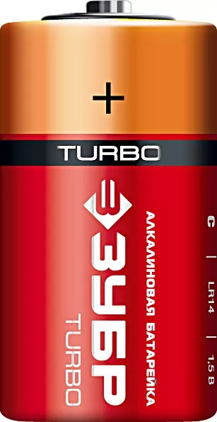 Батарейки TURBO алкалиновые C 15В серия Без серии купить в Ноябрьске