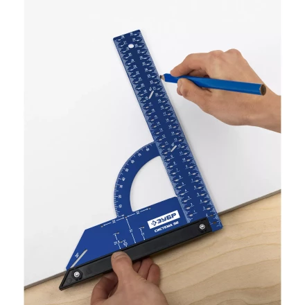 ЗУБР Система-32, разметочный мебельный угольник, Профессионал (34398-30) купить в Ноябрьске