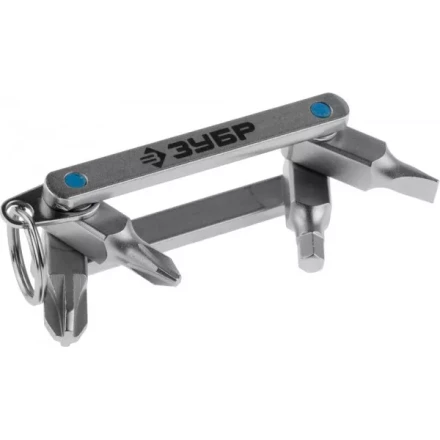 Мультитул ЗУБР&quot;ЭКСПЕРТ&quot;для горнолыжного и сноубордического снаряжения,суперкомпактный, HEX,SL 5 мм,PH №2,PZ № 3,4-в-1 27427-H4 купить в Ноябрьске