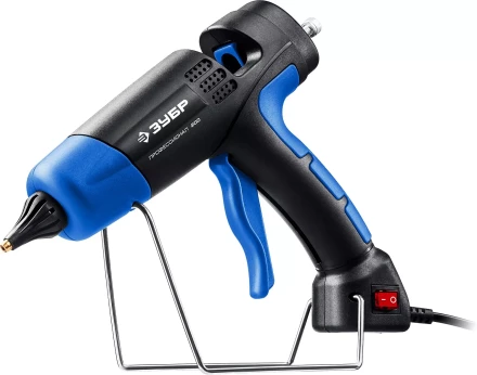 ЗУБР 200, d 11 мм, 20 г/мин, электрический термоклеевой пистолет, Профессионал (06852-11) купить в Ноябрьске