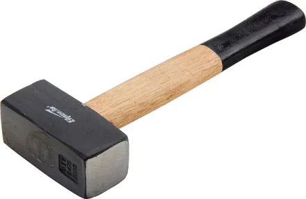 Кувалда 2000 г кованая головка деревянная двухцветная рукоятка SPARTA 10909 купить в Ноябрьске