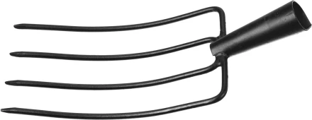 Вилы GRINDA кованые, навозные 4 круглых зубца, без черенка, 180х300мм 39720-4_z01 купить в Ноябрьске