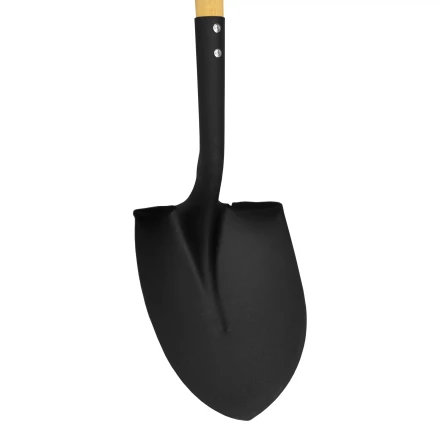 Лопата для сыпучих грузов, 215х285х1325 мм, деревянный черенок с пропиткой, Россия Сибртех 6145655 купить в Ноябрьске