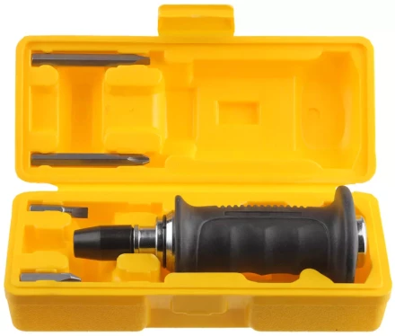 STAYER &quot;PROFI&quot;. Набор: Отвертка ударно-поворотная, обрезиненная рукоятка, с битами 25663-H4 купить в Ноябрьске