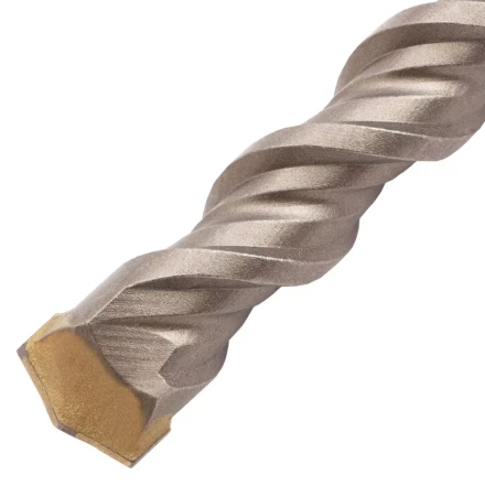 Бур по бетону Denzel, 18 x 460 мм, двойная спираль, три пылеотводящие кромки, 705045 купить в Ноябрьске
