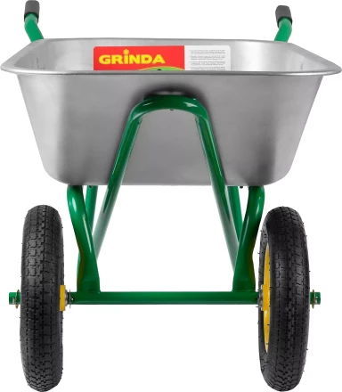 Тачка GRINDA строительная двухколесная, 110 литров 422394 купить в Ноябрьске