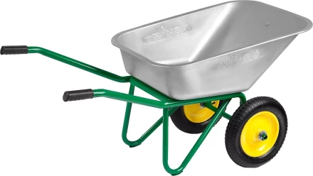 Тачка GRINDA строительная двухколесная, 110 литров 422394 купить в Ноябрьске