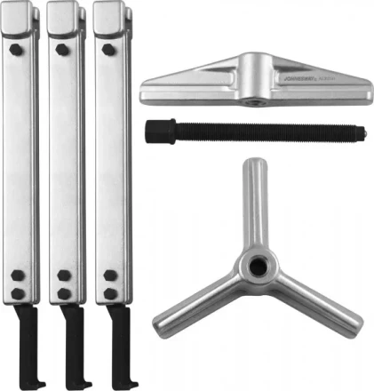 Съемник универсальный усиленный американского типа 2-3 захвата глубина 250мм набор  AE310141 Jonnesway 48923 купить в Ноябрьске