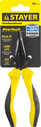 Тонкогубцы STAYER &quot;PROTech&quot; изогнутые, эксцентриковое расположение шарнира, 160мм 22027-4-16_z02 купить в Ноябрьске