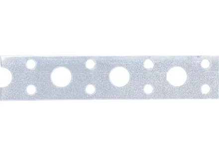 Лента перфорированная вентиляционная прямая 0,55 мм LP V 1,7 см х 25 м цинк СИБРТЕХ 46549 купить в Ноябрьске