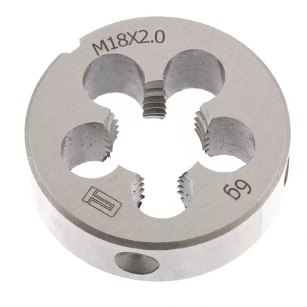 Плашка М18 х 2,0 мм СИБРТЕХ 77050 купить в Ноябрьске