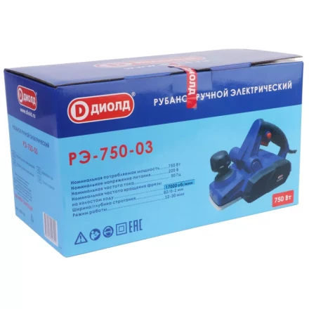Рубанок Диолд РЭ-750-03 купить в Ноябрьске