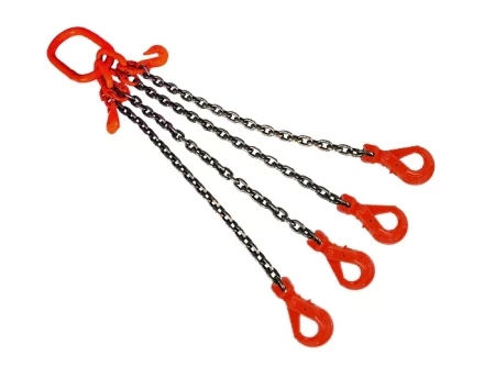 Строп цепной TOR 4СЦ г/п 17,0 т 4,0 м с укорачивающими и самозакрывающимися крюками 1016894 купить в Ноябрьске