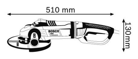 Шлифмашина BOSCH УШМ GWS 24 - 230 LVI купить в Ноябрьске