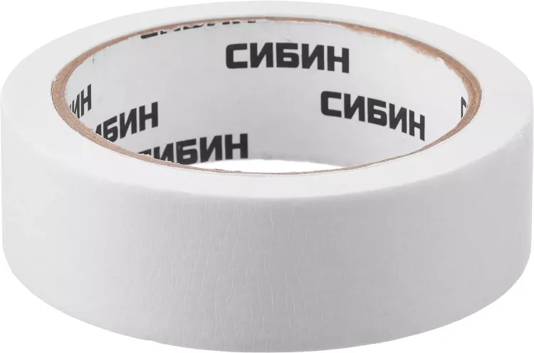 CИБИН. Малярная лента, креповая, 30мм х 25м 12111-30_z01 купить в Ноябрьске