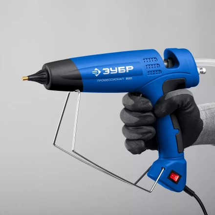 ЗУБР Профессионал 500, d11 мм, 35 г/мин, термоклеевой пистолет электрический (06859-11) купить в Ноябрьске