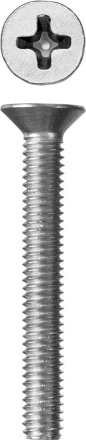 Винт ЗУБР &quot;МАСТЕР&quot; DIN 965, класс прочности 4.8, оцинкованный, M4x30мм, 5кг 303110-04-030 купить в Ноябрьске