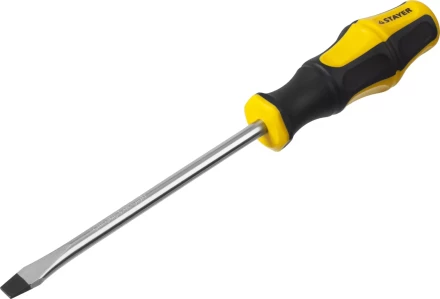 Отвертка STAYER &quot;MASTER&quot; &quot;HERCULES&quot;, Сr-V, противоскользящая рукоятка, SL8,0x150мм 25051-08-15_z02 купить в Ноябрьске