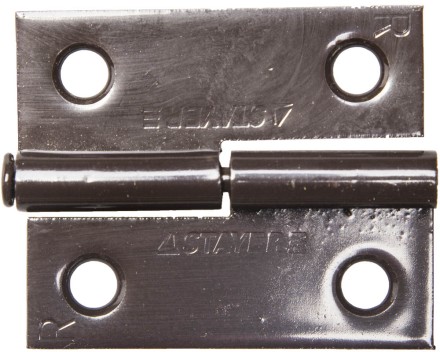 Петля дверная STAYER &quot;MASTER&quot; разъемная, цвет коричневый, правая, 50мм 37613-50-3R купить в Ноябрьске
