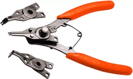 Съемник  для стопорных колец с насадками, 150 мм, универсальный SPARTA 183505 купить в Ноябрьске