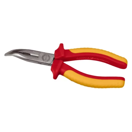 Тонкогубцы изогнутые диэлектрические до 1000В Dielectric CrV 150мм  Кратон 2 12 11 006 купить в Ноябрьске