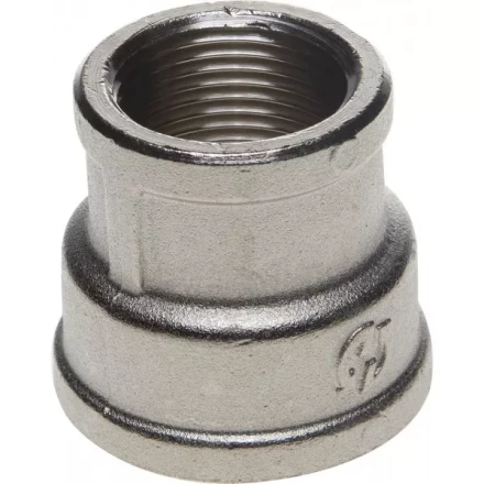 Муфта GENERAL FITTINGS переходная, никелированная латунь, 3/4&quot;-1&quot; 51092-3/4-1 купить в Ноябрьске